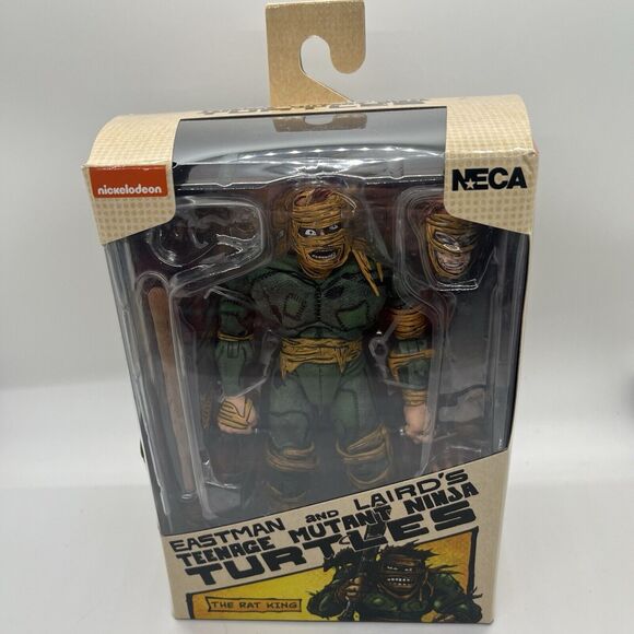 NECA Mirage Ratking TMNT Teenage Mutant Ninja Turtles Action Figure In Hand